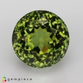 Natural Tourmaline 3.33 Carats Green Round 9x7 mm Loose Gemstone - Image 1