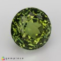 Natural Tourmaline 3.33 Carats Green Round 9x7 mm Loose Gemstone - Image 5