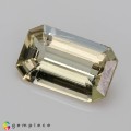 Natural Grossular garnet 5.24 Carats Light Mellow Yellow Emerald Cut 14x8 mm Loose Gemstone - Image 2