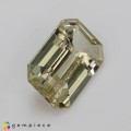 Natural Grossular garnet 5.24 Carats Light Mellow Yellow Emerald Cut 14x8 mm Loose Gemstone - Image 4