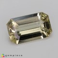 Natural Grossular garnet 5.24 Carats Light Mellow Yellow Emerald Cut 14x8 mm Loose Gemstone - Image 7