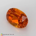 Natural Clinohumite 1.66 Carats Tangy Orange Oval 9x6 mm Loose Gemstone - Image 3