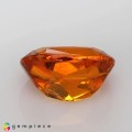 Natural Clinohumite 1.66 Carats Tangy Orange Oval 9x6 mm Loose Gemstone - Image 4