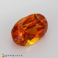 Natural Clinohumite 1.66 Carats Tangy Orange Oval 9x6 mm Loose Gemstone - Image 5