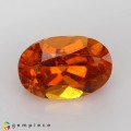 Natural Clinohumite 1.66 Carats Tangy Orange Oval 9x6 mm Loose Gemstone - Image 6