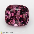Natural Spinel 4.03 Carats Vivid Purplish Pink Cushion 10x9 mm Loose Gemstone - Image 1