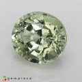 Natural Amblygonite 2.14 Carats Yellow Green Oval 8x7 mm Loose Gemstone - Image 2