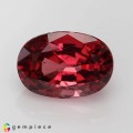 Natural Spinel 1.38 Carats Pinkish Red Oval 8x5 mm Loose Gemstone - Image 1