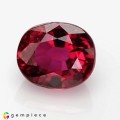 Natural Ruby 0.74 Carats Purplish Red Octagon 5x4 mm Loose Gemstone - Image 4