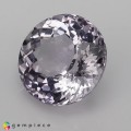 Natural Apatite 6.91 Carats Very Light Ash Purple Round 12x8 mm Loose Gemstone - Image 3