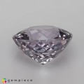 Natural Apatite 6.91 Carats Very Light Ash Purple Round 12x8 mm Loose Gemstone - Image 4