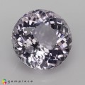 Natural Apatite 6.91 Carats Very Light Ash Purple Round 12x8 mm Loose Gemstone - Image 6