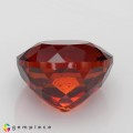 Natural Hessonite garnet 5 Carats Cinnamon Red Oval 10x9 mm Loose Gemstone - Image 3