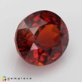 Natural Hessonite garnet 5 Carats Cinnamon Red Oval 10x9 mm Loose Gemstone - Image 4
