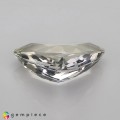 Natural Montebrasite 2.42 Carats Half White Trilliant  12x8 mm Loose Gemstone - Image 4