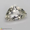 Natural Montebrasite 2.42 Carats Half White Trilliant  12x8 mm Loose Gemstone - Image 7