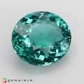 Natural Apatite 2.84 Carats Paraiba Blue Green Oval 10x8 mm Loose Gemstone - Image 6