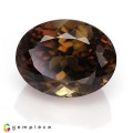 Natural Tourmaline 8.40 Carats Honey Brown Oval 13x10 mm Loose Gemstone - Image 2