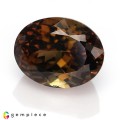 Natural Tourmaline 8.40 Carats Honey Brown Oval 13x10 mm Loose Gemstone - Image 3