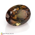 Natural Tourmaline 8.40 Carats Honey Brown Oval 13x10 mm Loose Gemstone - Image 6