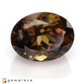 Natural Tourmaline 8.40 Carats Honey Brown Oval 13x10 mm Loose Gemstone - Image 7
