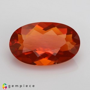 fire opal  1.97cts - 12x8mm