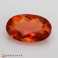 Natural Fire opal 1.97 Carats Tangy Orange Oval 12x8 mm Loose Gemstone - Image 2