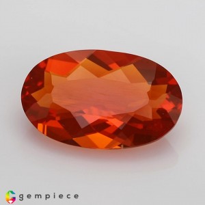 fire opal  1.97cts - 12x8mm