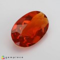 Natural Fire opal 1.97 Carats Tangy Orange Oval 12x8 mm Loose Gemstone - Image 5