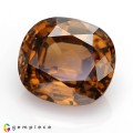 Natural Zircon 4.88 Carats Honey Brown Cushion 10x9 mm Loose Gemstone - Image 2