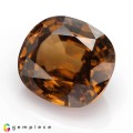 Natural Zircon 4.88 Carats Honey Brown Cushion 10x9 mm Loose Gemstone - Image 3