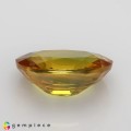 Natural Sapphire 2.43 Carats Golden Yellow Oval 9x7 mm Loose Gemstone - Image 4