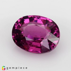 rhodolite garnet  1.79cts - 8x6mm