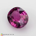 Natural Rhodolite garnet 1.79 Carats Purple Oval 8x6 mm Loose Gemstone - Image 3