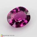 Natural Rhodolite garnet 1.79 Carats Purple Oval 8x6 mm Loose Gemstone - Image 6