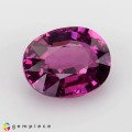 Natural Rhodolite garnet 1.79 Carats Purple Oval 8x6 mm Loose Gemstone - Image 7