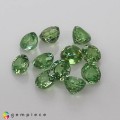 Natural Demantoid garnet 3.45 Carats Green Round 4x3 mm Loose Gemstone - Image 3