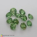 Natural Demantoid garnet 3.45 Carats Green Round 4x3 mm Loose Gemstone - Image 6