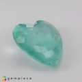 Natural Opal 12.10 Carats Paraiba Blue Green Heart  20x18 mm Loose Gemstone - Image 6