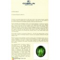 Natural Tsavorite garnet 144.45 Carats Chrome Green Oval 35x30 mm Loose Gemstone - Image 5