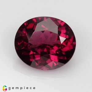 rhodolite garnet  4.32cts - 11x9mm rhodolite garnet  4.32cts - 11x9mm