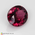 Natural Rhodolite garnet 4.32 Carats Purplish Pink Oval 11x9 mm Loose Gemstone - Image 5
