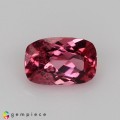 Natural Spinel 0.62 Carats Crimson Pink Cushion 6x4 mm Loose Gemstone - Image 1