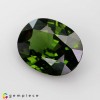 Natural Zircon 2.91 Carats Hunter Green Oval 11x8 mm Loose Gemstone - Image 2