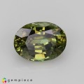 Natural Demantoid garnet 1 Carats Greenish Yellow Oval 6x5 mm Loose Gemstone - Image 1