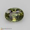 demantoid garnet  1cts - 6x5mm