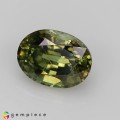 Natural Demantoid garnet 1 Carats Greenish Yellow Oval 6x5 mm Loose Gemstone - Image 2