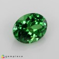 Natural Tsavorite garnet 0.46 Carats Chrome Green Oval 5x4 mm Loose Gemstone - Image 6