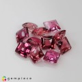 Natural Tourmaline 8.30 Carats Sweet Pink Square Buff Top 5x3 mm Loose Gemstone - Image 2