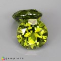 Natural Peridot 8.31 Carats Green Round 10x7 mm Loose Gemstone - Image 7